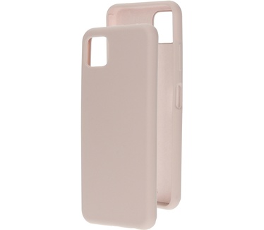 Mobiparts Silicone Cover Samsung Galaxy A22 5G (2021) Soft Salmon