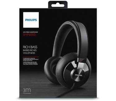 Philips SHP6000/10 (Zwart)