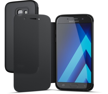 BeHello Samsung Galaxy A5 (2017) Clear Touch Book Case Black