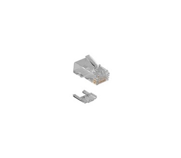 Advanced Cable Technology CAT6 RJ-45 connector met positioneringsblok in zakje 25 stuks