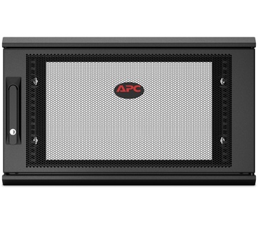 APC NetShelter WX AR106SH4, 6U/HE, 19inch Wandpatchkast, Geschikt voor muurbevestiging, Gemonteerd, 400mm diep