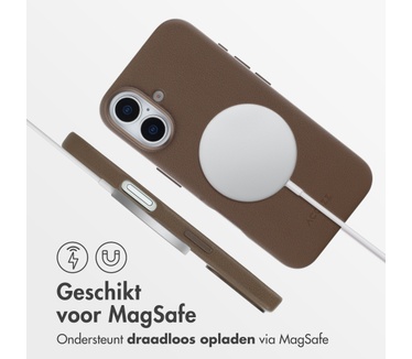 Accezz MagSafe Leather Backcover