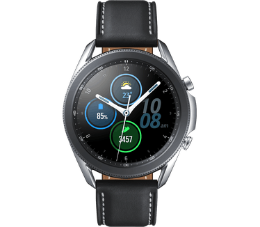 Samsung Galaxy Watch3 (45mm) Zilver (Bruin, Zwart)