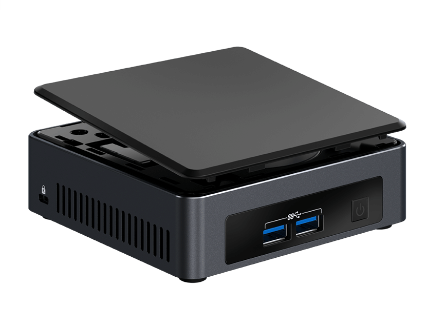 Intel NUC Kit NUC7i3DNKE (i3 7100U, 4GB DDR4, 250GB SSD