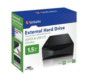 Verbatim 47527 1.5TB Zwart