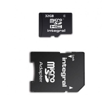 Integral microSDHC 32GB Class 4
