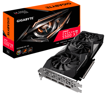 Gigabyte GIGABYTE Radeon RX 5500 XT GAMING OC 4G