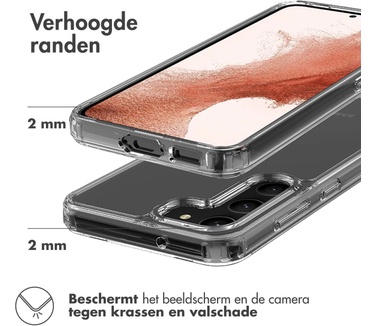 Accezz Xtreme Impact Backcover Samsung Galaxy S23 - Transparant