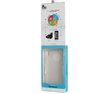 BeHello Sony Xperia Z3 Gel Case Transparent
