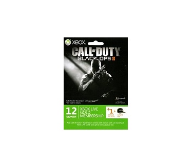 Microsoft Xbox 360 Live Gold 12 + 1 maanden + CoD:BOII DLC verrassing, Xbox 360