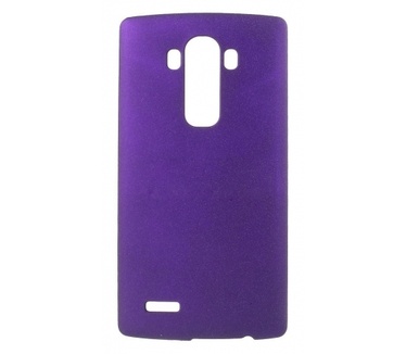 Kees Zand-textuur Hardcover Hoesje LG G4 - Paars