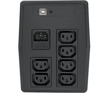 Tripp-Lite 850VA 480W Line-Interactive UPS with 6 C13 Outlets - AVR, 230V, C14 Inlet, LCD, USB, Tower