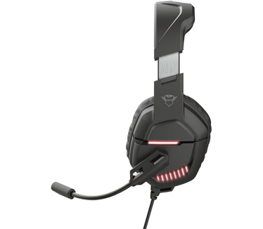 Trust GXT448 Nixxo - Gaming headset - Koptelefoon - LED-Verlicht (Rood, Zwart)