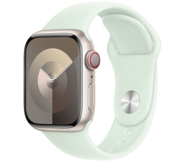 Apple Sportbandje - Zacht mintgroen (41 mm) - S/M