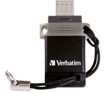 Verbatim Dual Drive OTG/USB 2.0 32GB Zwart