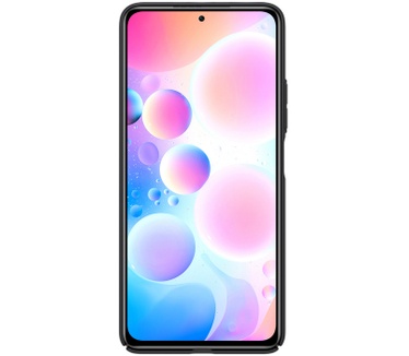 Nillkin Frosted Shield Hard Case - Xiaomi Poco F3 - Zwart Zwart