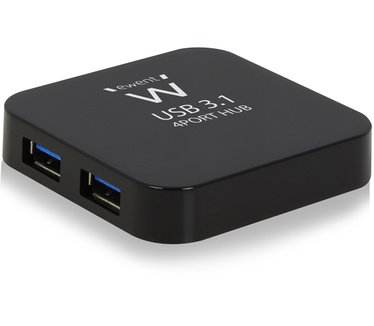 Ewent EW1134 4-Poorts USB 3.1 Gen1 (USB 3.0) Hub