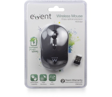 Ewent Draadloze Muis 1600 DPI (EW3232)