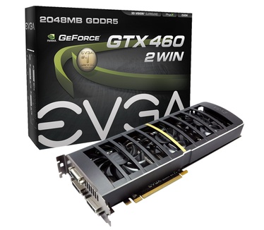 EVGA GeForce GTX 460 2Win