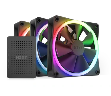 NZXT F120RGB - Triple & RGB Lighting Controller Zwart, 120mm