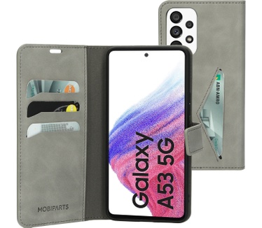 Mobiparts Classic Wallet Case Samsung Galaxy A13 5G (2022) Granite Grey (Galaxy A13 (2022) 5G) Grijs