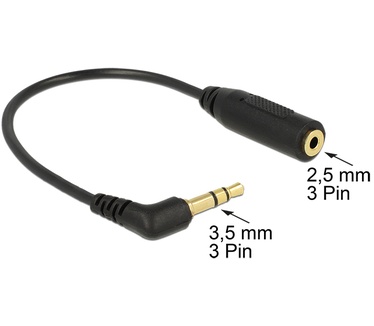 Delock 0.17m 2.5mm/3.5mm