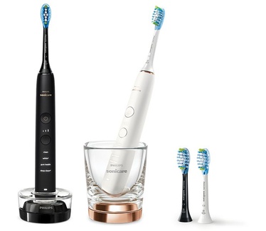 Philips DiamondClean 9000 HX9914/61 Elektrische sonische tandenborstel + 4 opzetborstels