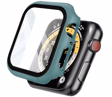 Imoshion Full Cover Hardcase voor Apple Watch 4 / 5 / 6 / SE 40 mm, Donkergroen
