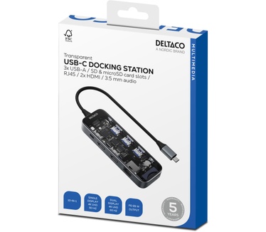 Deltaco USBC-HDMI30