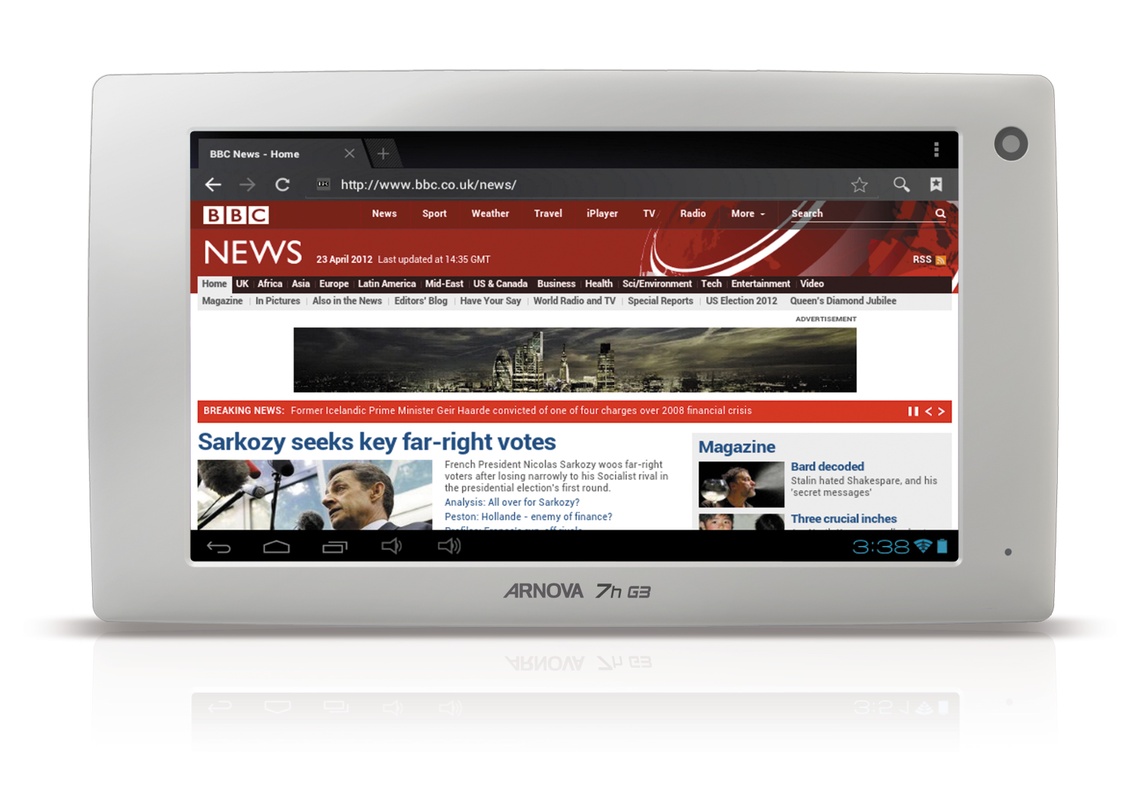archos arnova 7h g3 wit