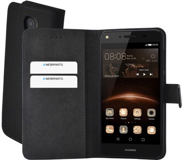 Mobiparts Premium Wallet Case Huawei Y5 II, Y6 II Compact Black