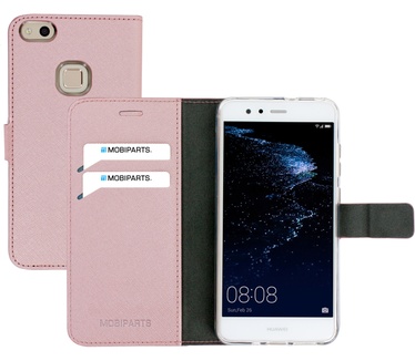 Mobiparts Saffiano Wallet Case Huawei P10 Lite Pink