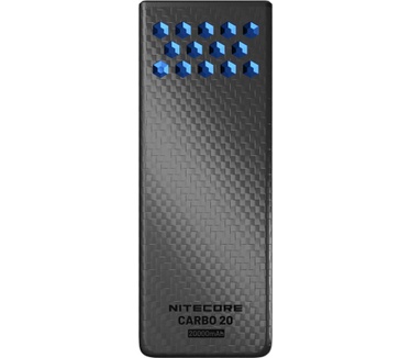 Nitecore Nitecore CARBO 20 Fast-Charge Power Bank 65W Ice Blue