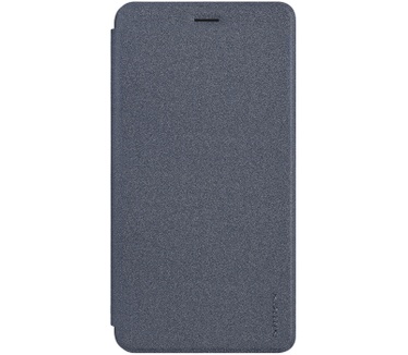 Nillkin Sparkle PU Leather Book Case voor Xiaomi Mi Max 2 - Zwart Zwart