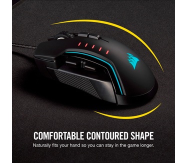 Corsair Glaive RGB Pro Zwart