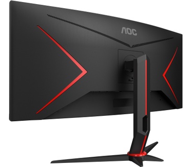 AOC CU34G2/BK Rood, Zwart