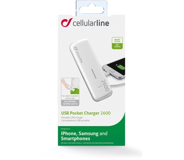Cellular Line USB Pocket Charger 2600