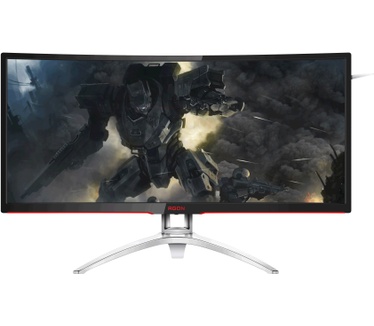AOC AG352QCX Zilver, Zwart