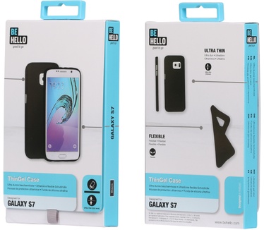 BeHello Samsung Galaxy S7 Thingel Case Black