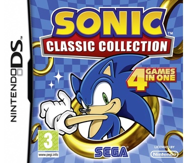 Packshot voor Sonic Classic Collection