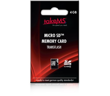 TakeMS 4GB Micro SDHC Class 4