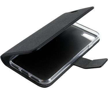 Mobiparts Saffiano Wallet Case Apple iPhone 7, iPhone 8 Black