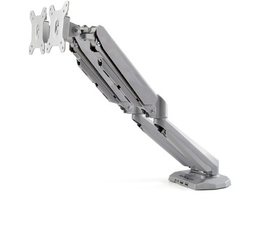 Startech.com Monitor arm voor 2 schermen bureausteun met geïntegreerde 2-poorts USB passthrough