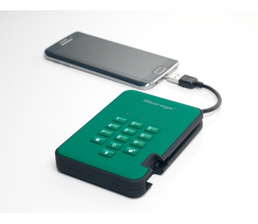 iStorage diskAshur 2 2TB Groen