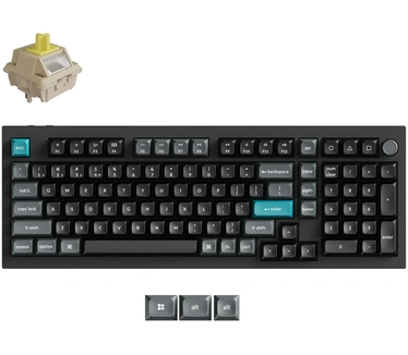 Keychron Q5 Ultra-M3 8K Wireless Custom Mechanical Keyboard, toetsenbord