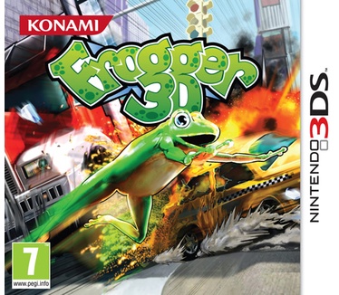 Packshot voor Frogger 3D