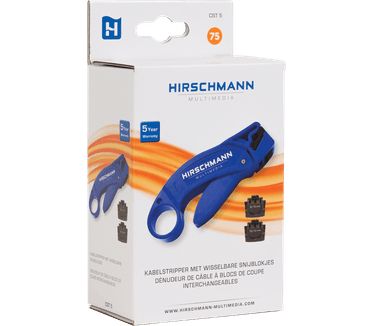 Hirschmann CST 5 kabelstripper Blauw