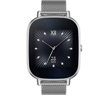 ASUS Zenwatch 2 (stalen band) Zilver (Zilver)