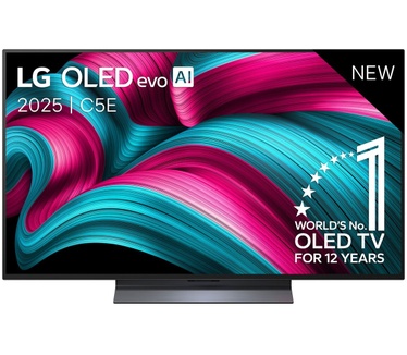 LG OLED evo C5E 48" Zwart