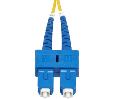 Startech.com 5m SC naar SC (UPC) OS2 Single Mode Duplex Glasvezel Kabel, 9/125µm, Laser Optimized, 40G/100G, Flexibel Buigen, Low Insertion Loss, LSZH Fiber Patchkabel